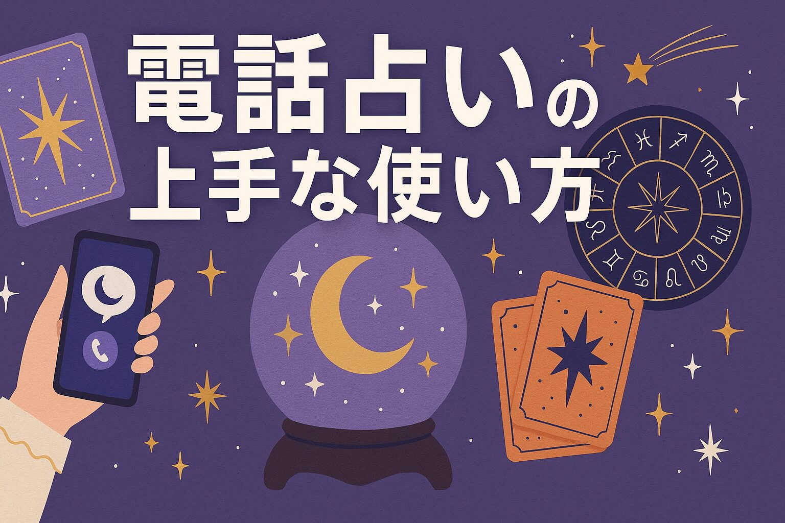 電話占いの上手な使い方