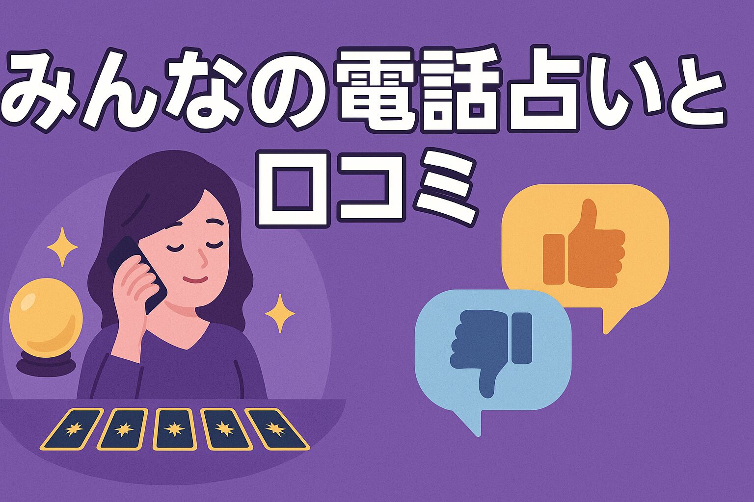 みんなの電話占いと口コミ