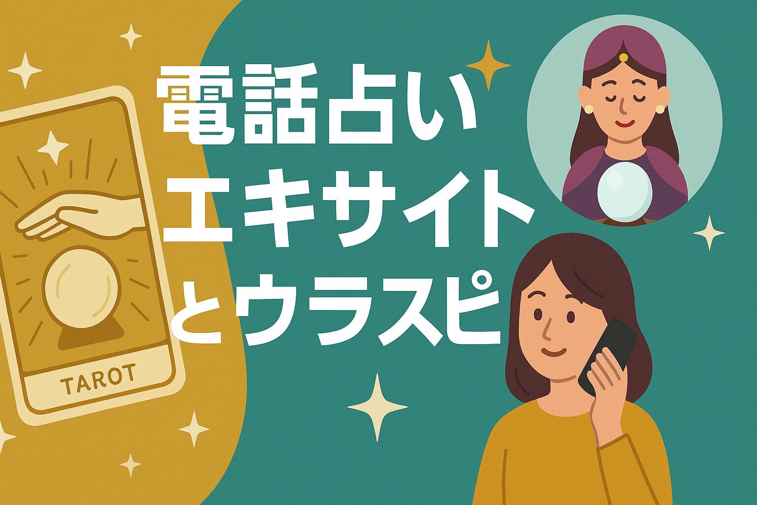 電話占いエキサイトとウラスピ