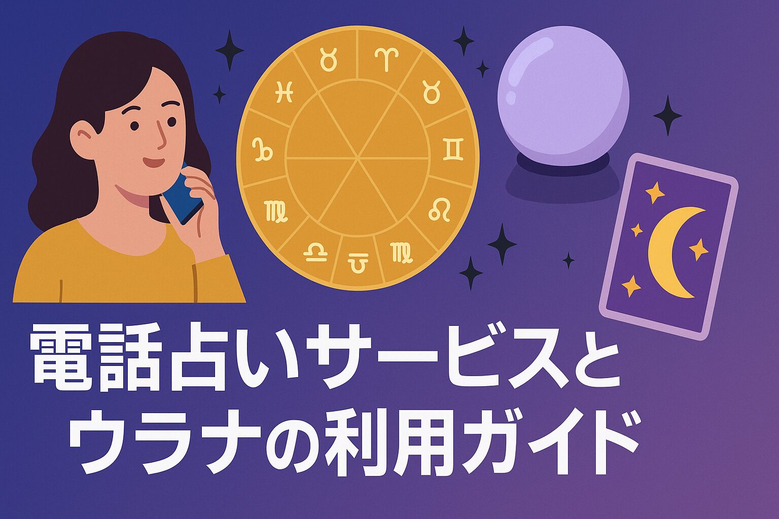 電話占いサービスとウラナの利用ガイド