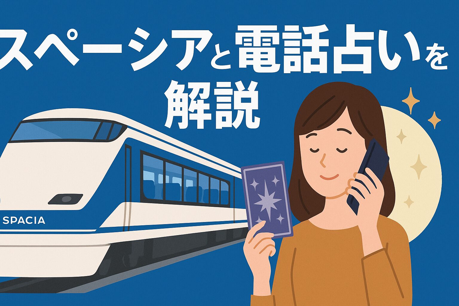 スペーシアと電話占いを解説