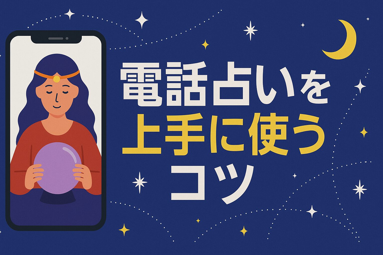 電話占いを上手に使うコツ