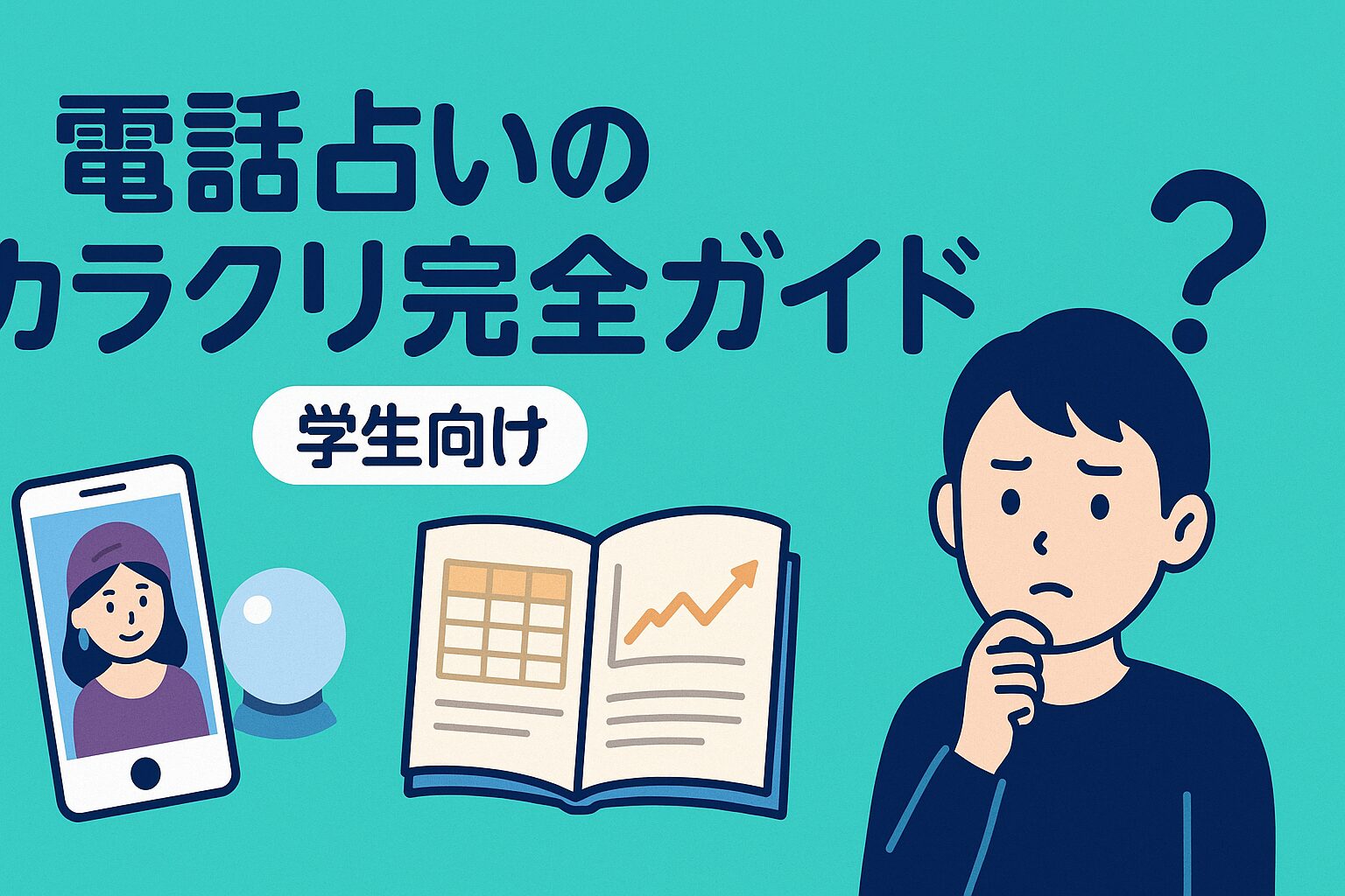 電話占いのカラクリ完全ガイド｜学生向け