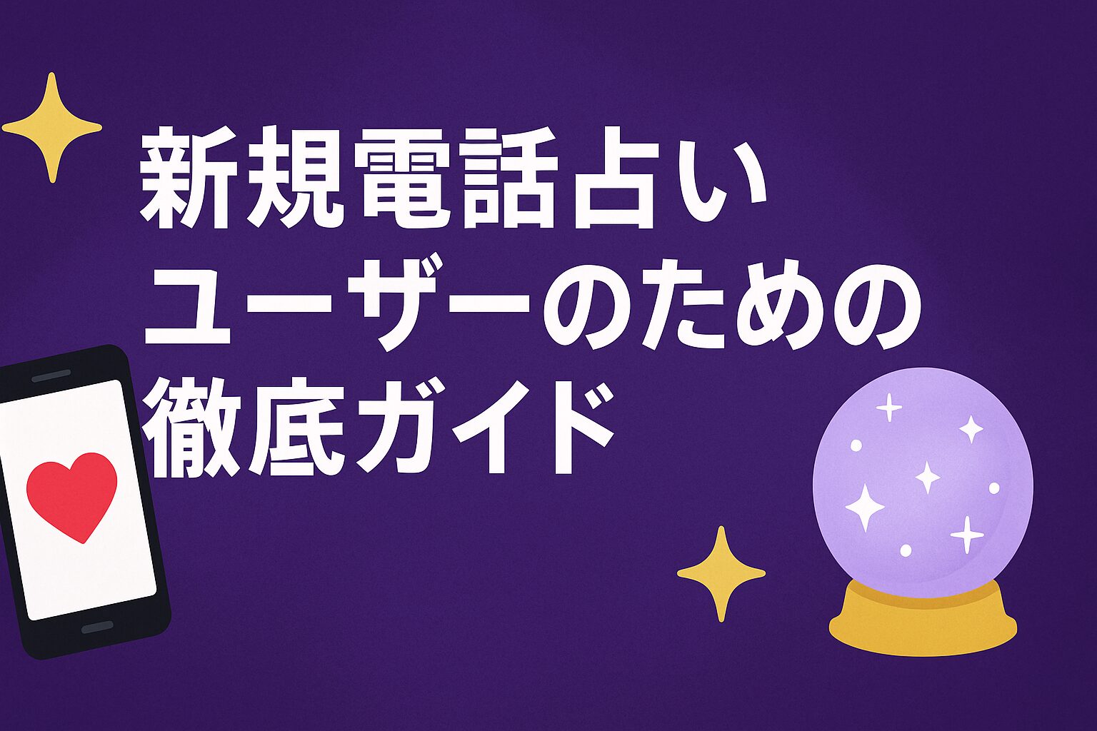 新規電話占いユーザーのための徹底ガイド