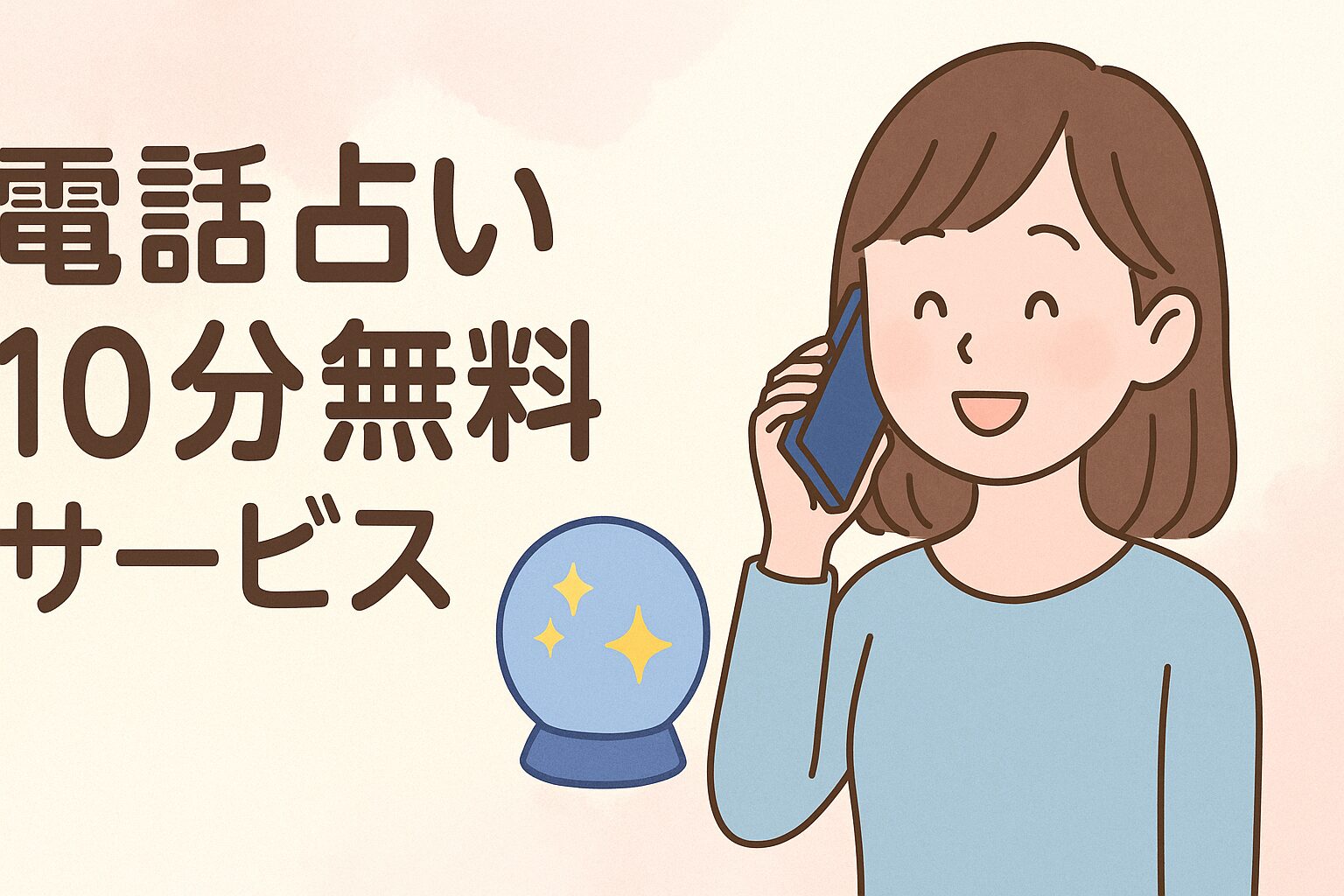 電話占い10分無料サービス