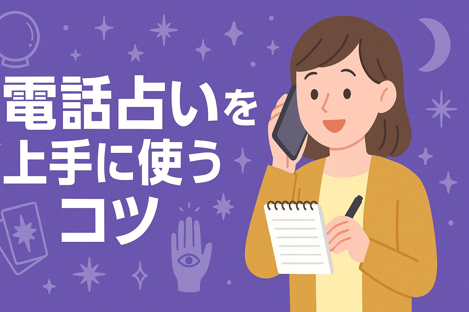 電話占いを上手に使うコツ