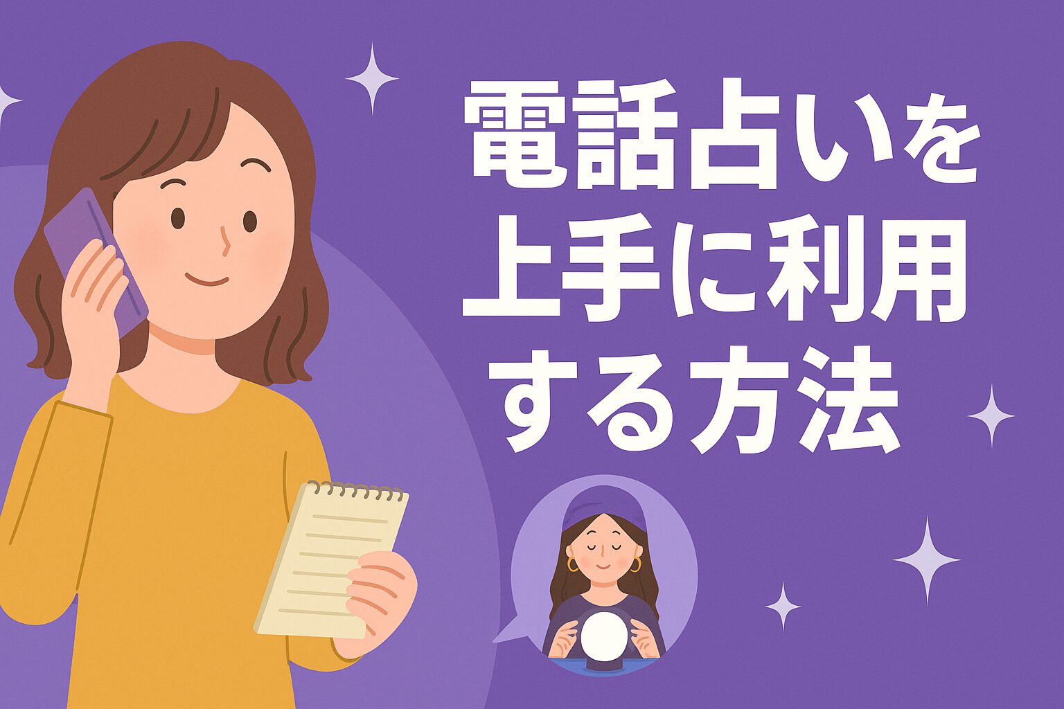 電話占いを上手に利用する方法