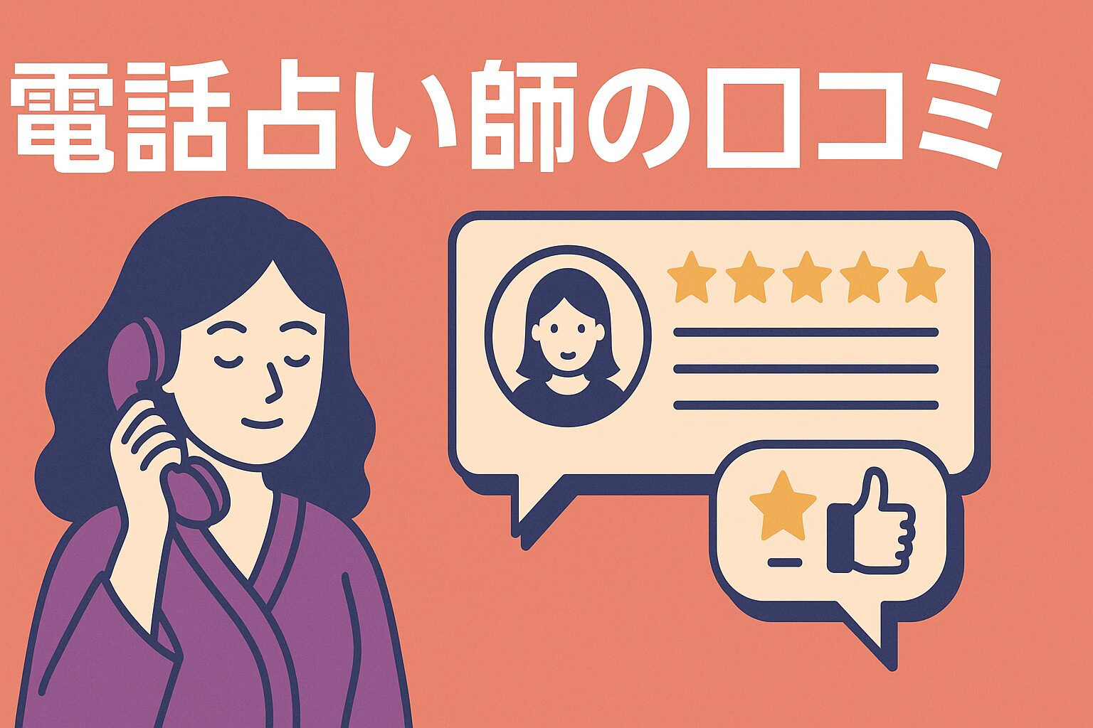 電話占い師の口コミ