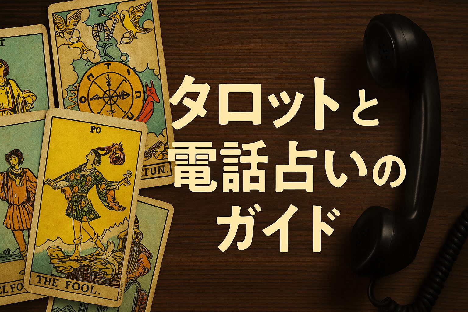タロットと電話占いのガイド