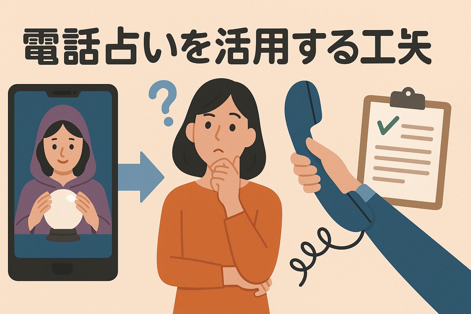 電話占いを活用する工夫