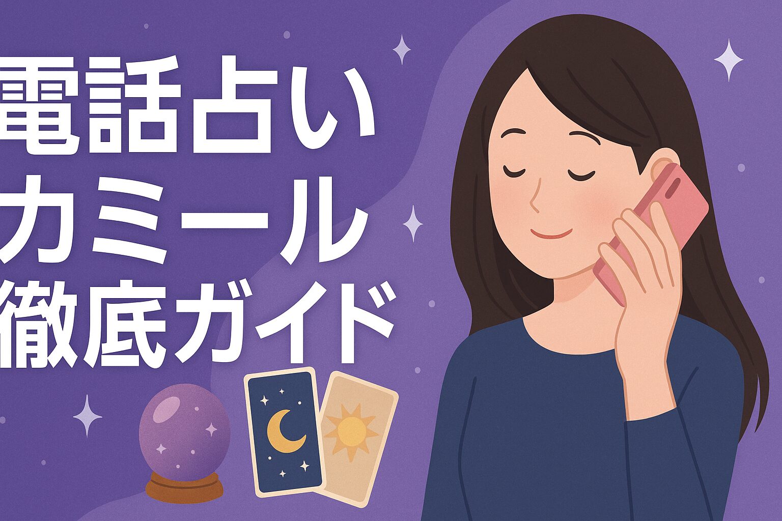 電話占いカミール徹底ガイド