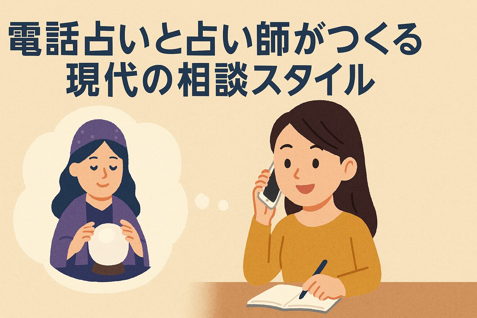 電話占いと占い師がつくる現代の相談スタイル