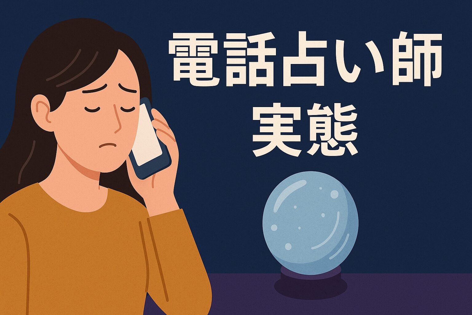 電話占い師実態