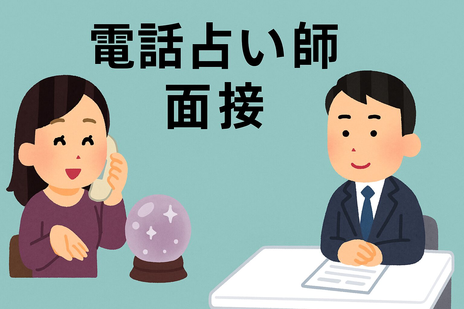 電話占い師面接