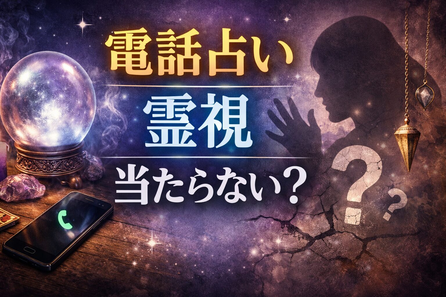 電話占い｜霊視｜当たらない