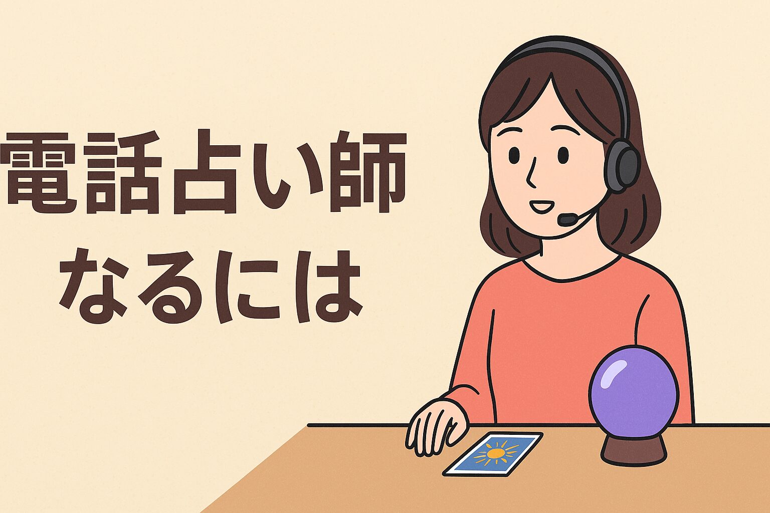 電話占い師｜なるには