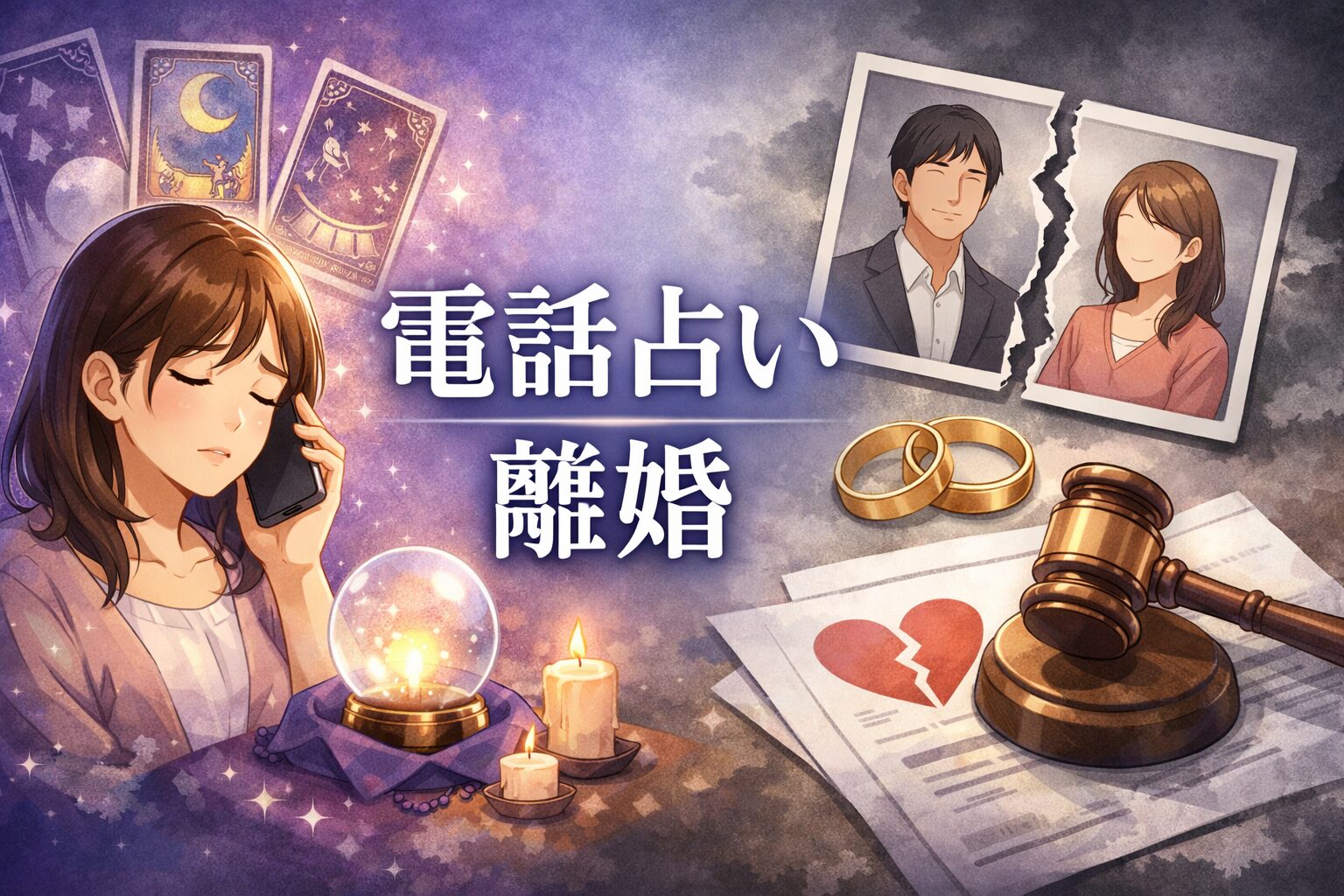 電話占い｜離婚